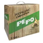 PE-PO Podpalovač z dřevité vlny 150 ks