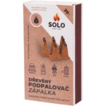 SOLO Dřevěný podpalovač ZÁPALKA, 20 ks